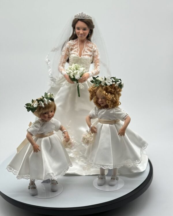 Royal Bride with Royal Flower Girls